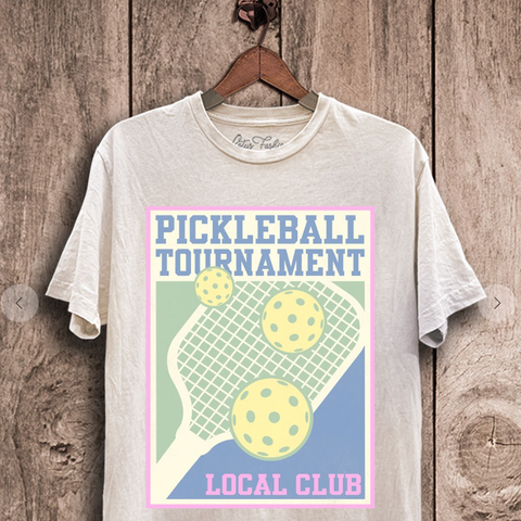 Pickleball Tournament Graphic Tee