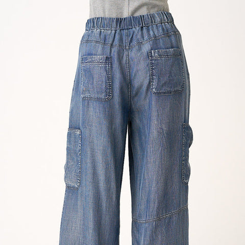 Derya Tencel Pant - Dark Denim