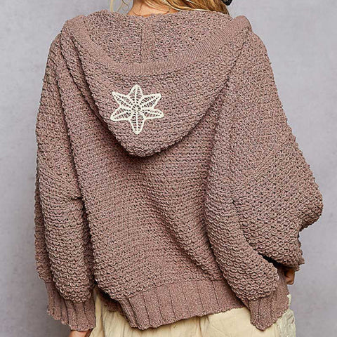 Lorraine Zip Up - Chocolate