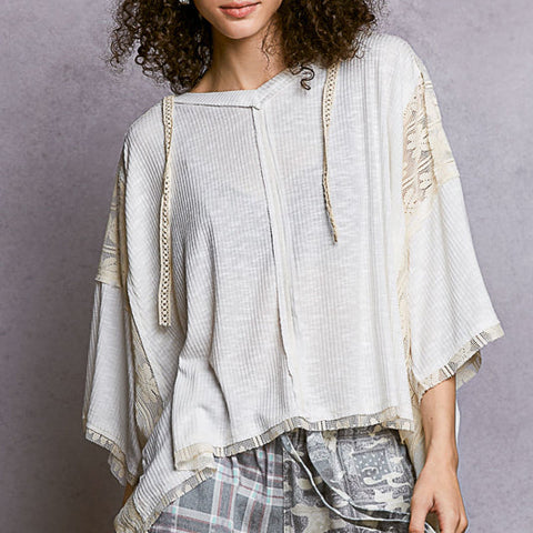 Millie Summer Hoodie - Cream