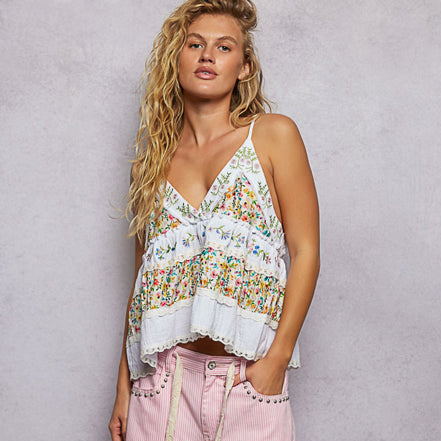 Yolonda Tank - White