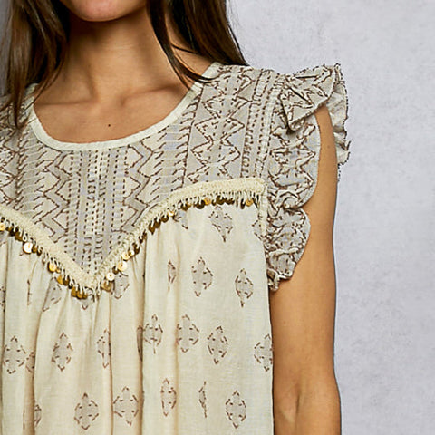 Meghan Top - Mocha