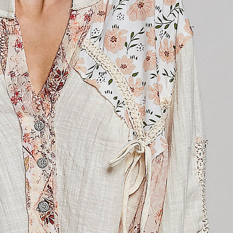 Emilia Blouse - Natural