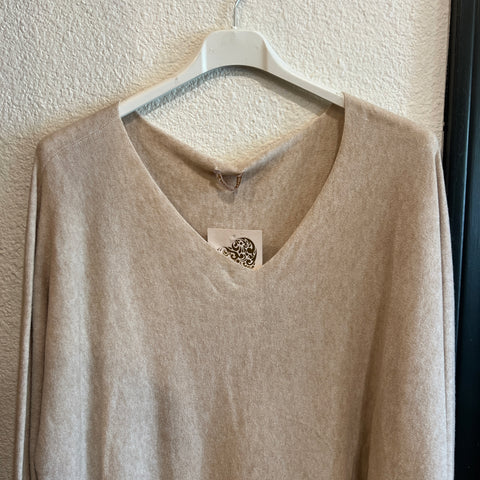 Karamel Cashmere Blend Sweater