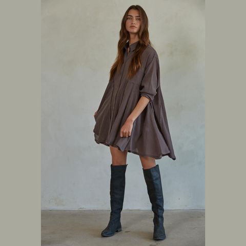 Accendio Top - Chocolate