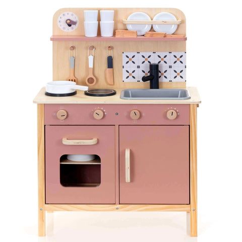 Wooden Kitchen Play Set