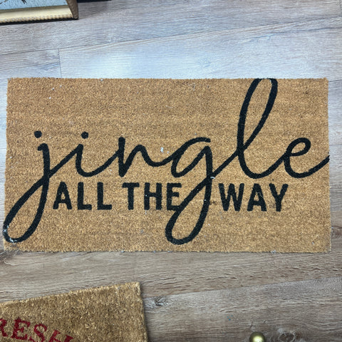 Jingle all the Way Doormat