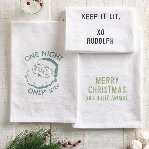 Merry Animal Towel