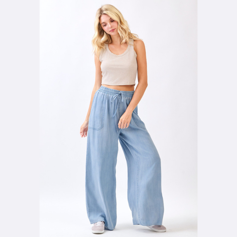 Sandy Pant - Light Denim