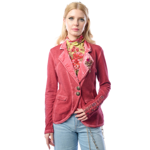 Colonel Jacket - Sprayed Red