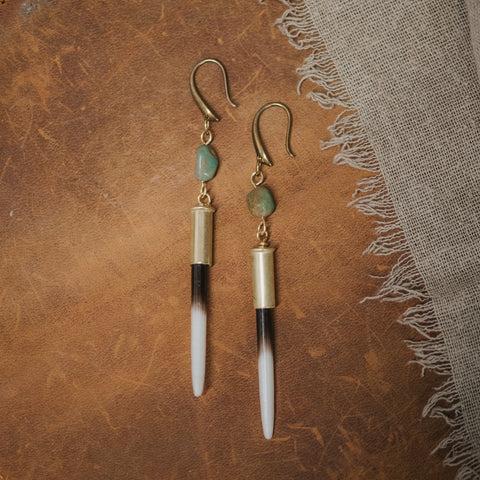 Dutton Hook Earrings - Turquoise