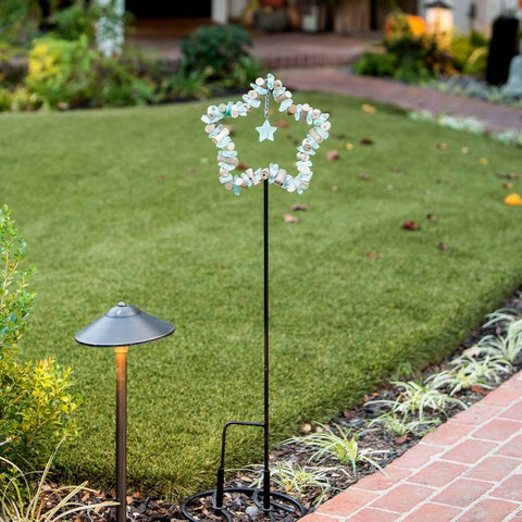 Glass Star Garden Stake