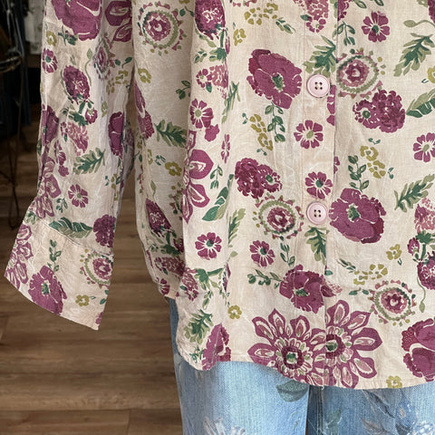 Floral Party Top