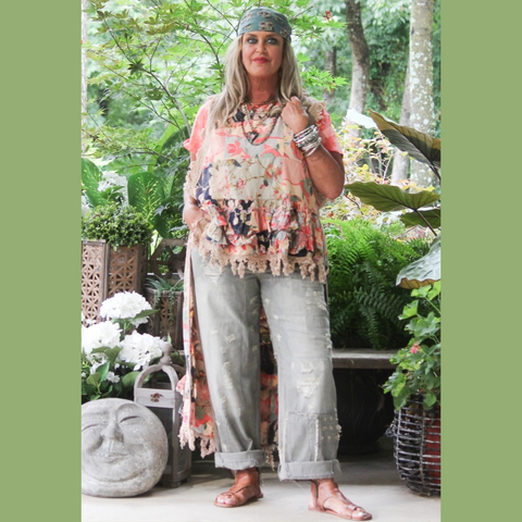 Peace & Love Jeans - Midnight Railroad