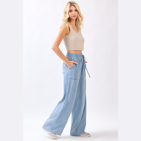 Sandy Pant - Light Denim
