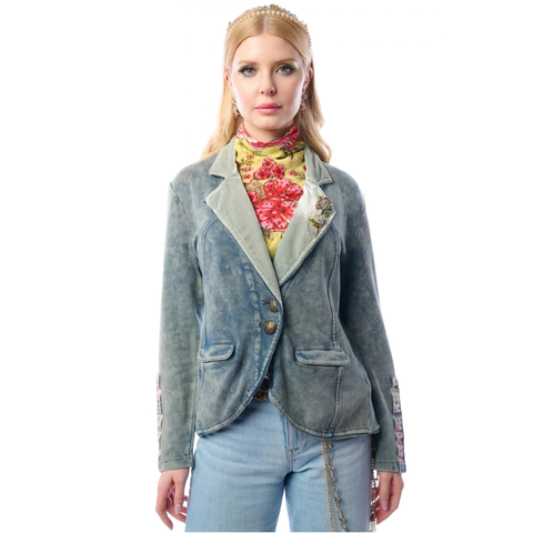 Colonel Jacket - Washed Denim
