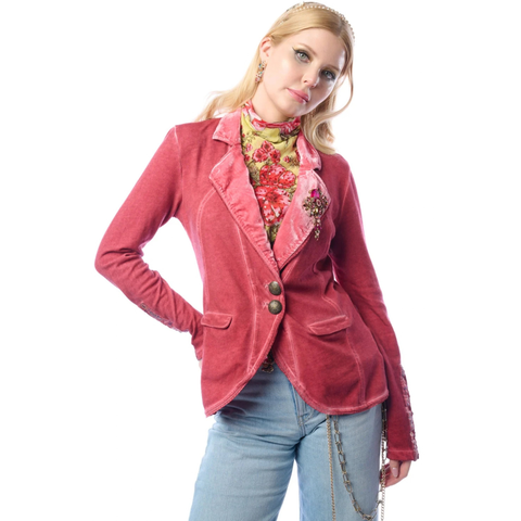 Colonel Jacket - Sprayed Red