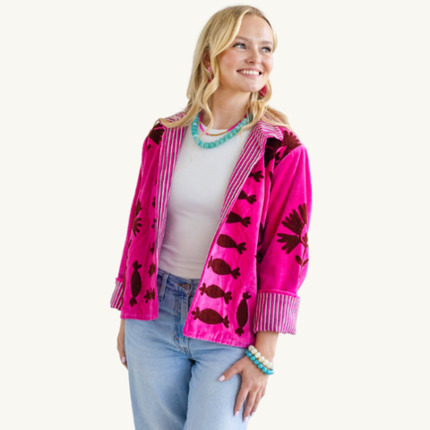 Brigade Suzhani Jacket - Pink