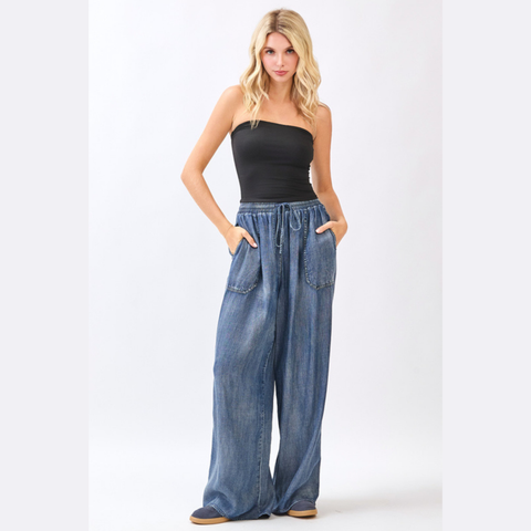 Sandy Pant - Dark Denim