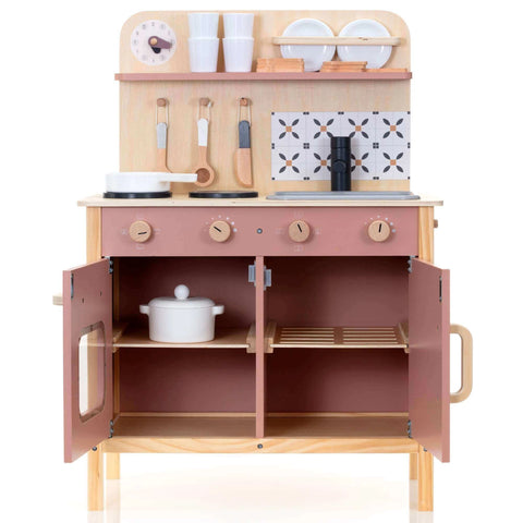 Wooden Kitchen Play Set