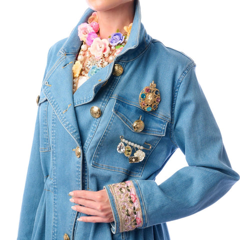 Monte Carlo Denim Coat