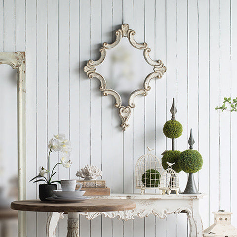 Diamond Wall Mirror 30"H