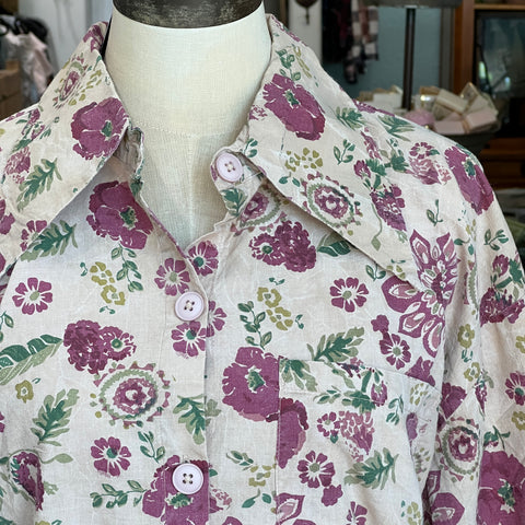 Floral Party Top