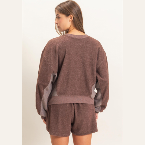 Contrast Matching Set - Dark Brown