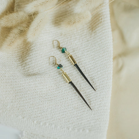 Dutton Hook Earrings - Turquoise