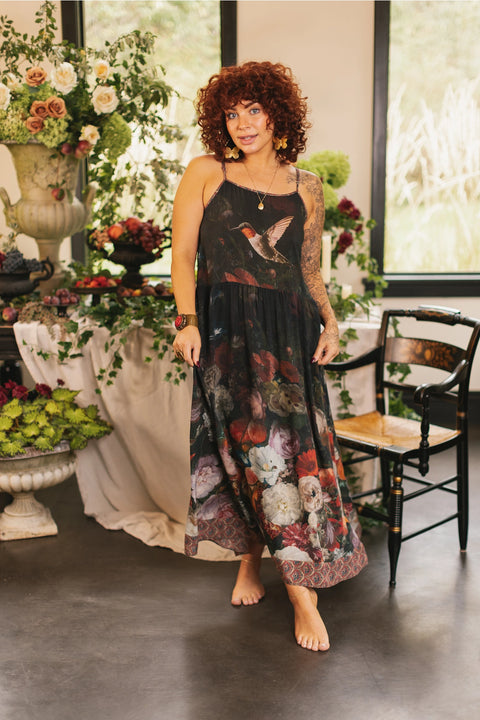 Flight of Fancy Slip Dress