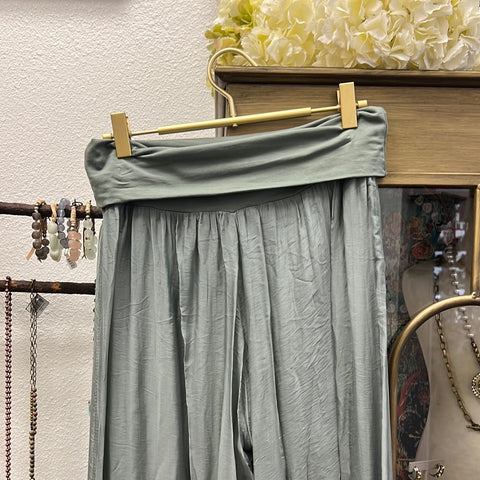 Silk Palazzo Pant