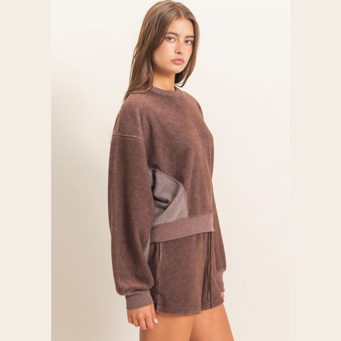 Contrast Matching Set - Dark Brown