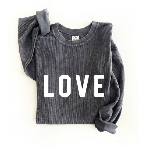 Love Pullover - Charcoal