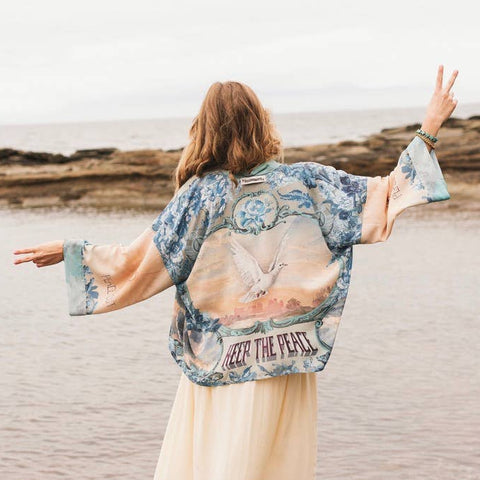 Peace Out Kimono