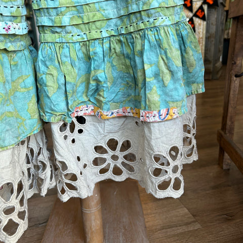 Faded Garden Bloomers - Ocean