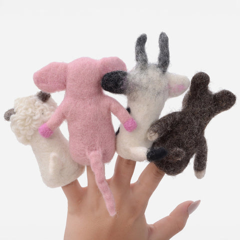 Barnyard Friends Finger Puppets