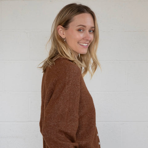 Piper Cardigan - Brown
