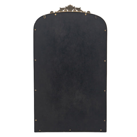Gold Arched Wall Mirror 42"H