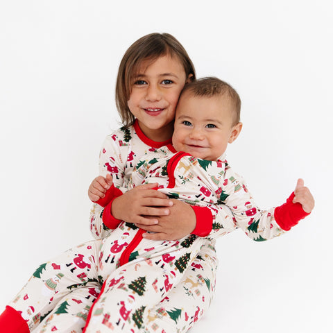 Cozy Christmas Footie Pajama