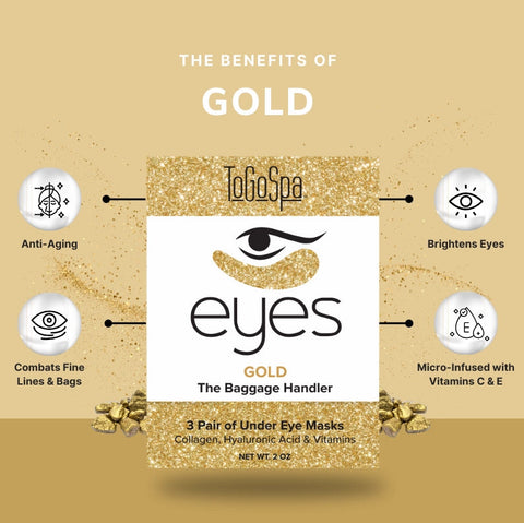 Gold Eye Mask