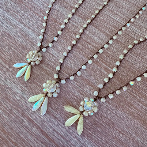 Floral Dagger Necklace