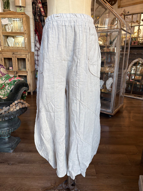 Linen Balloon Pant