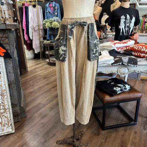 Solid Camo Splatter Pant