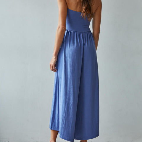 Aenea Jumpsuit - Violet Blue