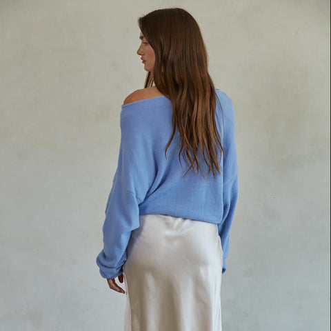 Jovie Pullover - Lavender Blue