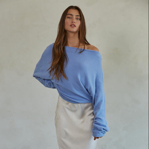 Jovie Pullover - Lavender Blue