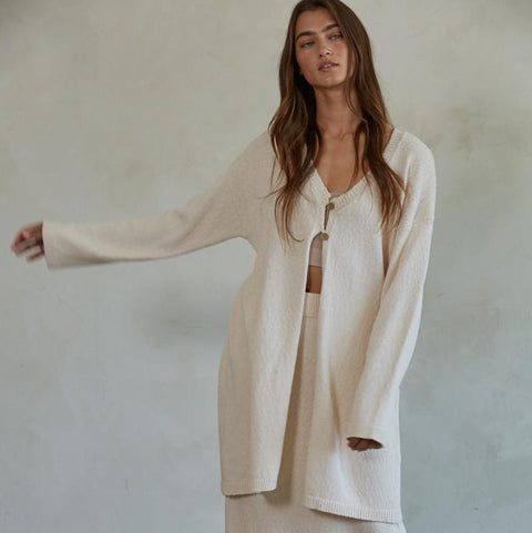 Jamie Cardigan - Cream