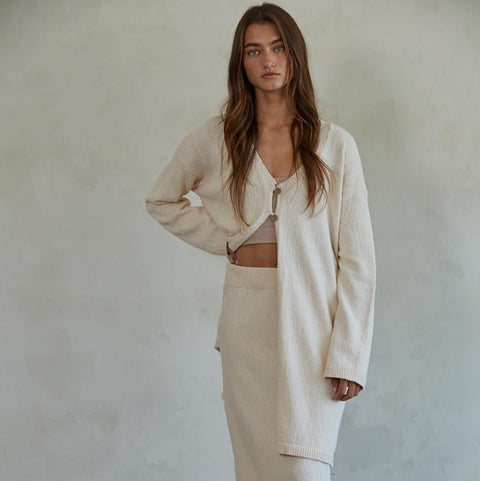 Jamie Cardigan - Cream