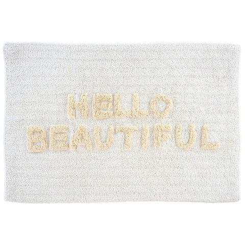 Bath Mat - Hello Beautiful