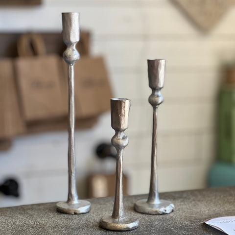 Revere Candlestick Grey Medium